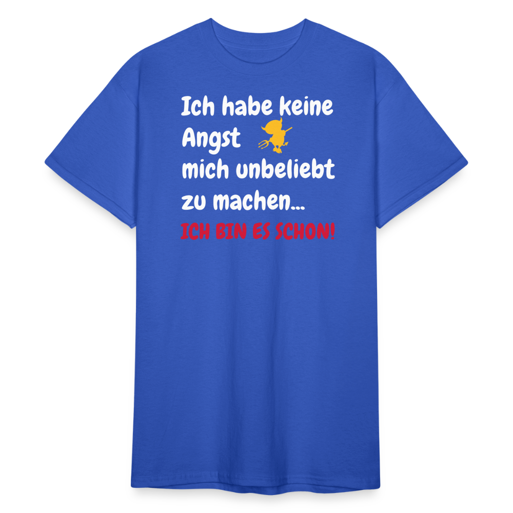 SSW2142 Ich habe keine Angst mich unbeliebt zu machen ICH BIN ES SCHON! - Königsblau
