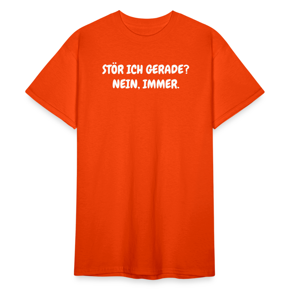 SSW2159 STÖR ICH GERADE? NEIN, IMMER. - kräftig Orange