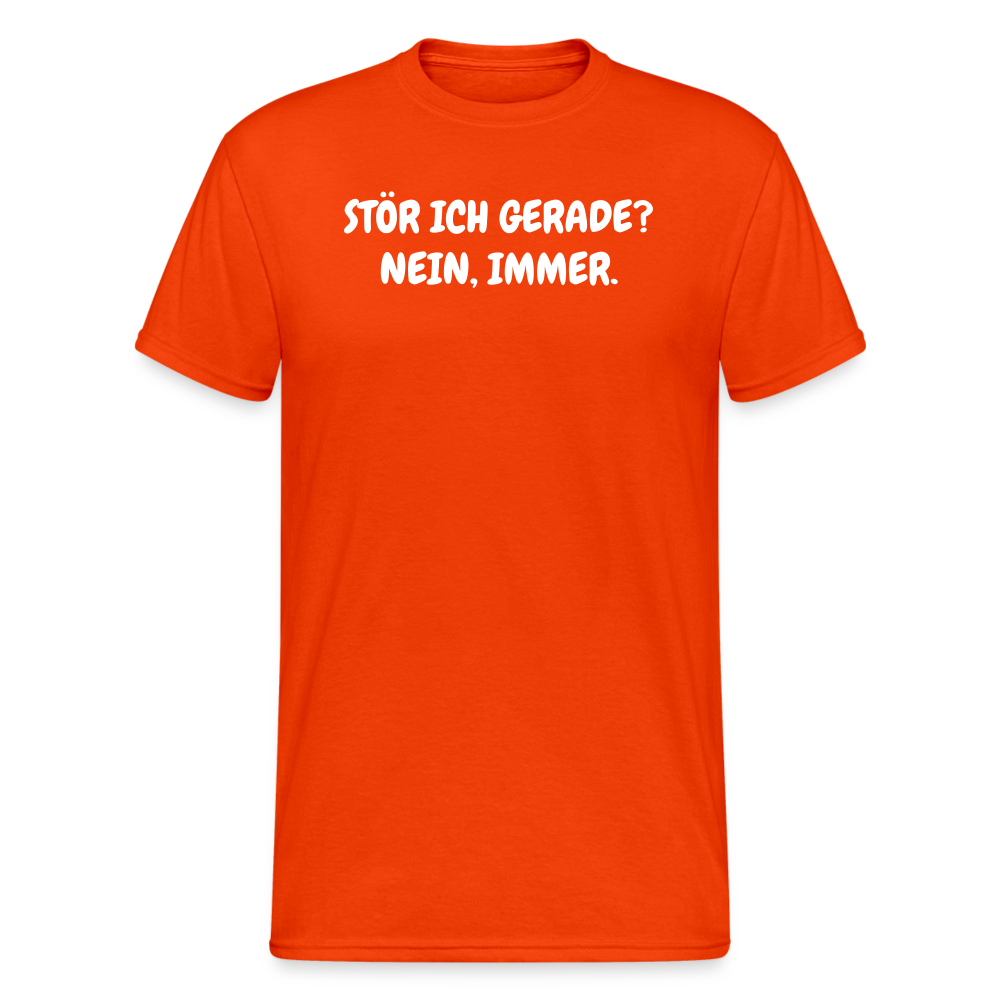 SSW2159 STÖR ICH GERADE? NEIN, IMMER. - kräftig Orange