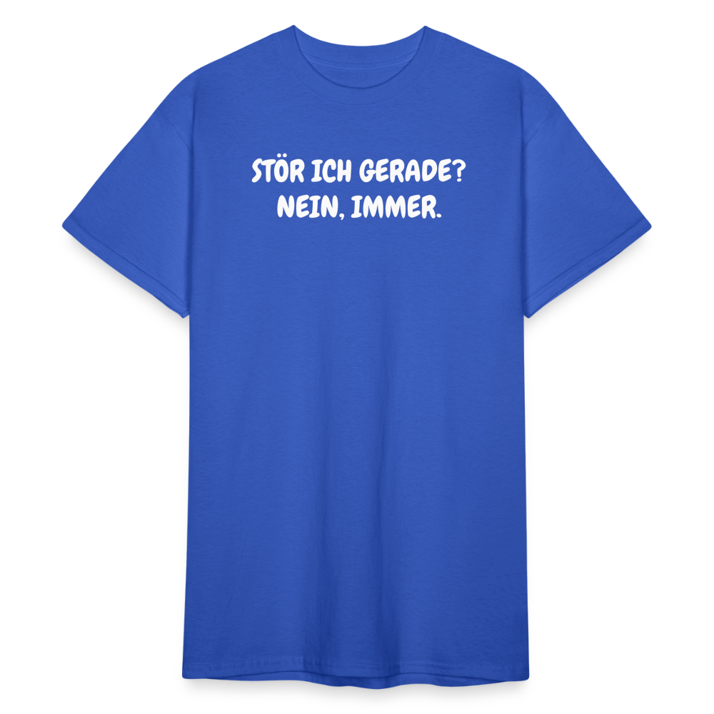 SSW2159 STÖR ICH GERADE? NEIN, IMMER. - Königsblau
