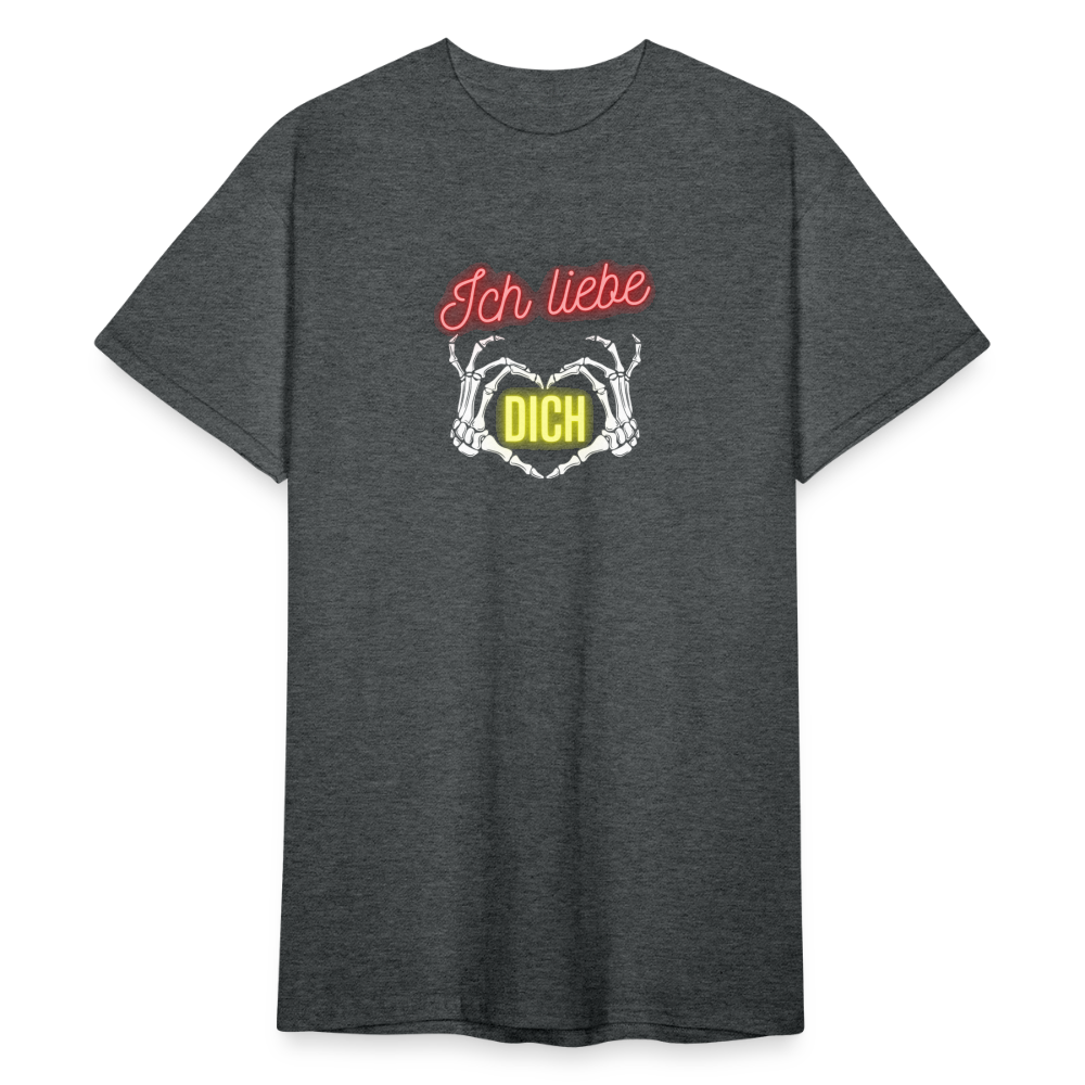 SSW2160 Ich liebe dich - Dunkelgrau meliert