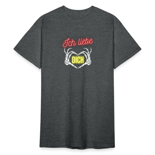 SSW2160 Ich liebe dich - Dunkelgrau meliert