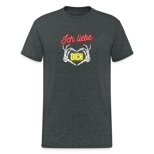 SSW2160 Ich liebe dich - Dunkelgrau meliert