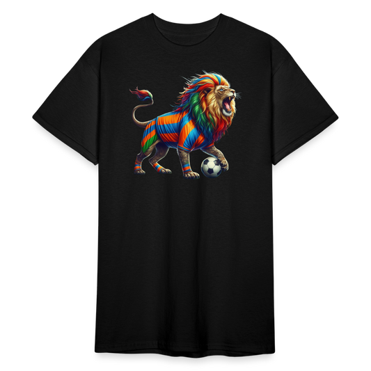 SSW2173 Löwe mit Ball - Schwarz