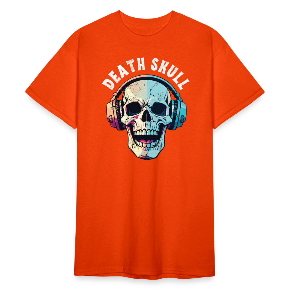 SSW2174 Skull Kopfhoerer - kräftig Orange