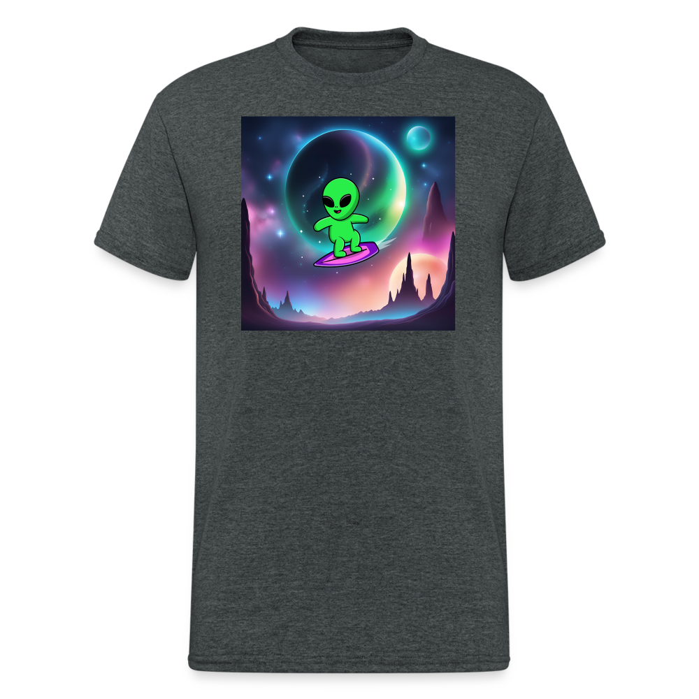 SSW2175 Alien Surfer - Dunkelgrau meliert