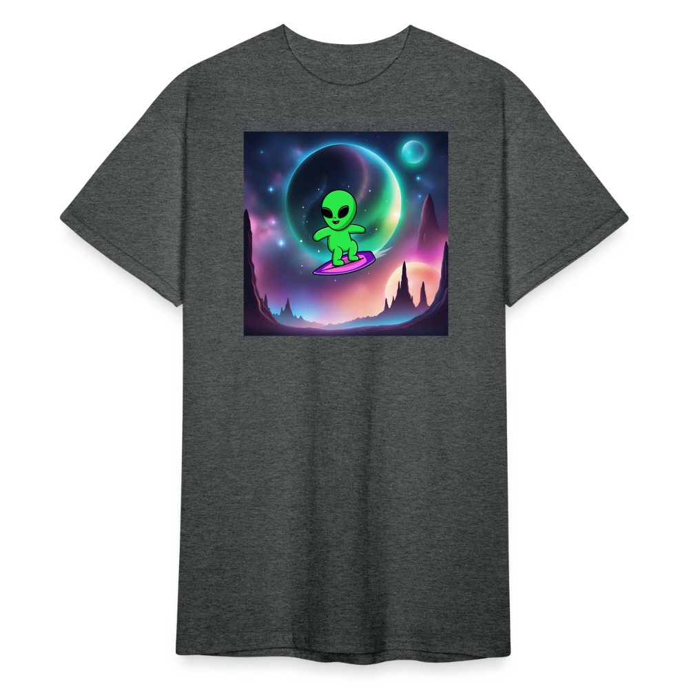 SSW2175 Alien Surfer - Dunkelgrau meliert