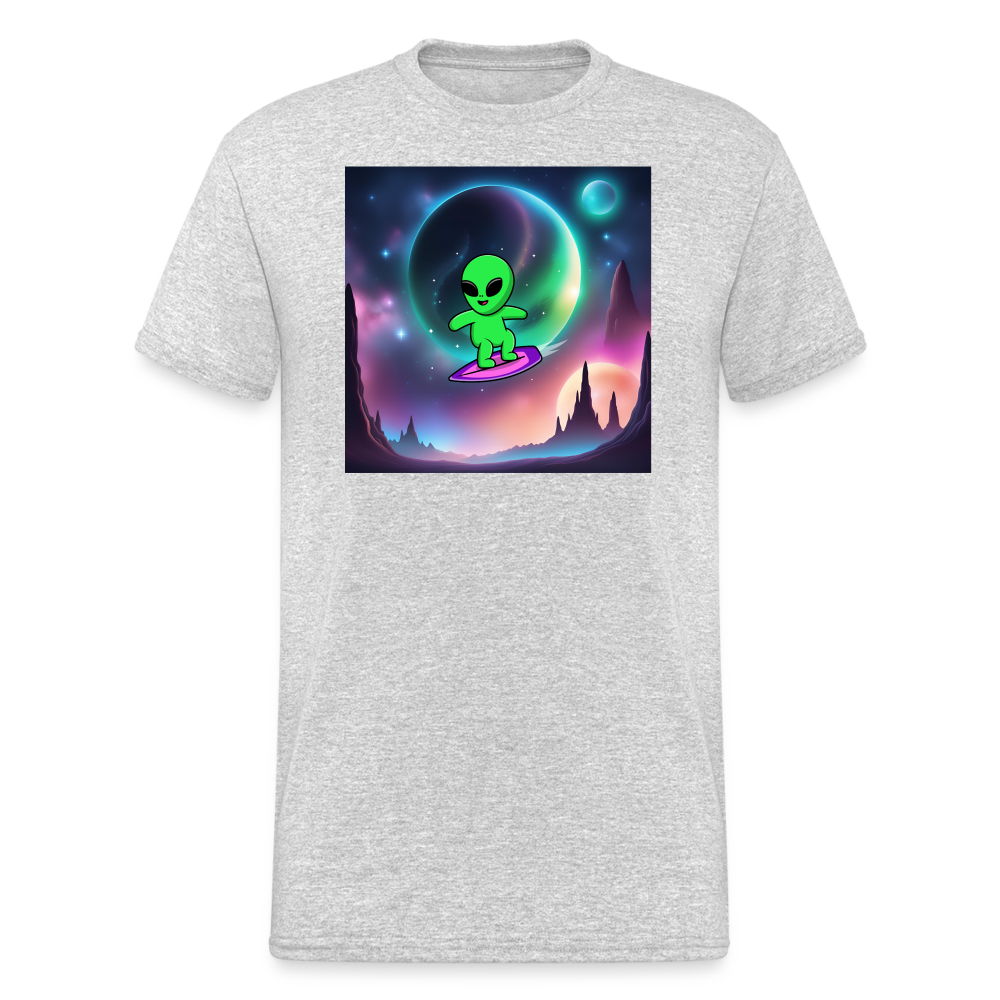 SSW2175 Alien Surfer - Grau meliert