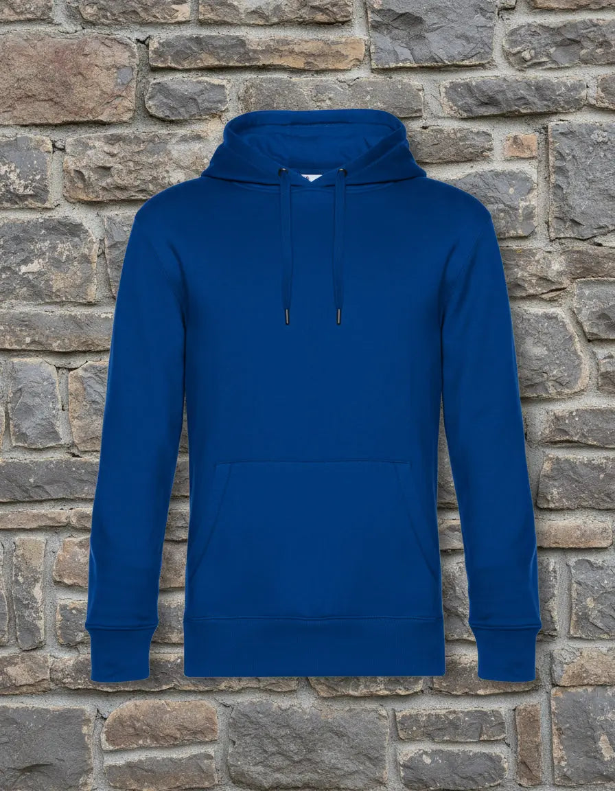 B&C KING Hooded Sweat Größe xxxL Royalblau Kuhlesprüche