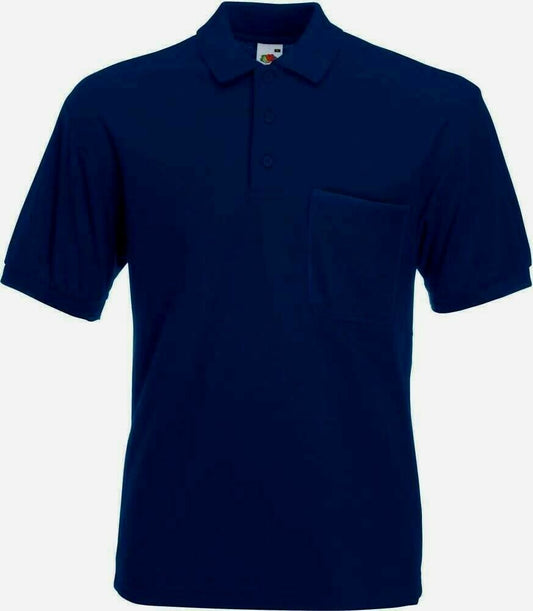 Fruit of the Loom 65/35 Pique Polo Shirt Pocket  Größe XXL