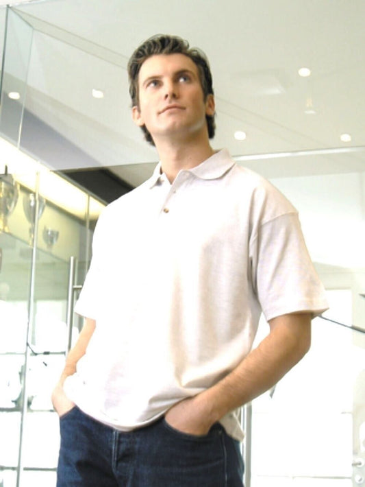 1x SNAP Polo Shirt Star weiß Gr. XS