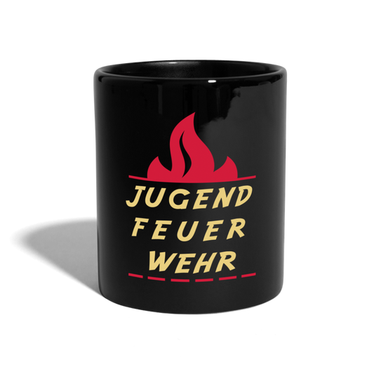 Tasse Jugendfeuerwehr - Schwarz