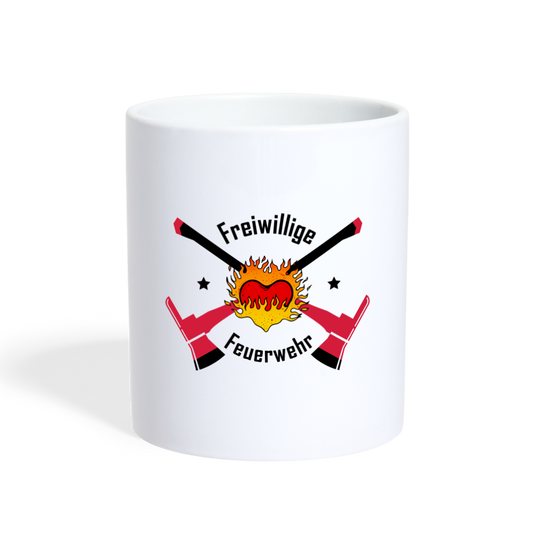 Freiwillige Feuerwehr - weiß