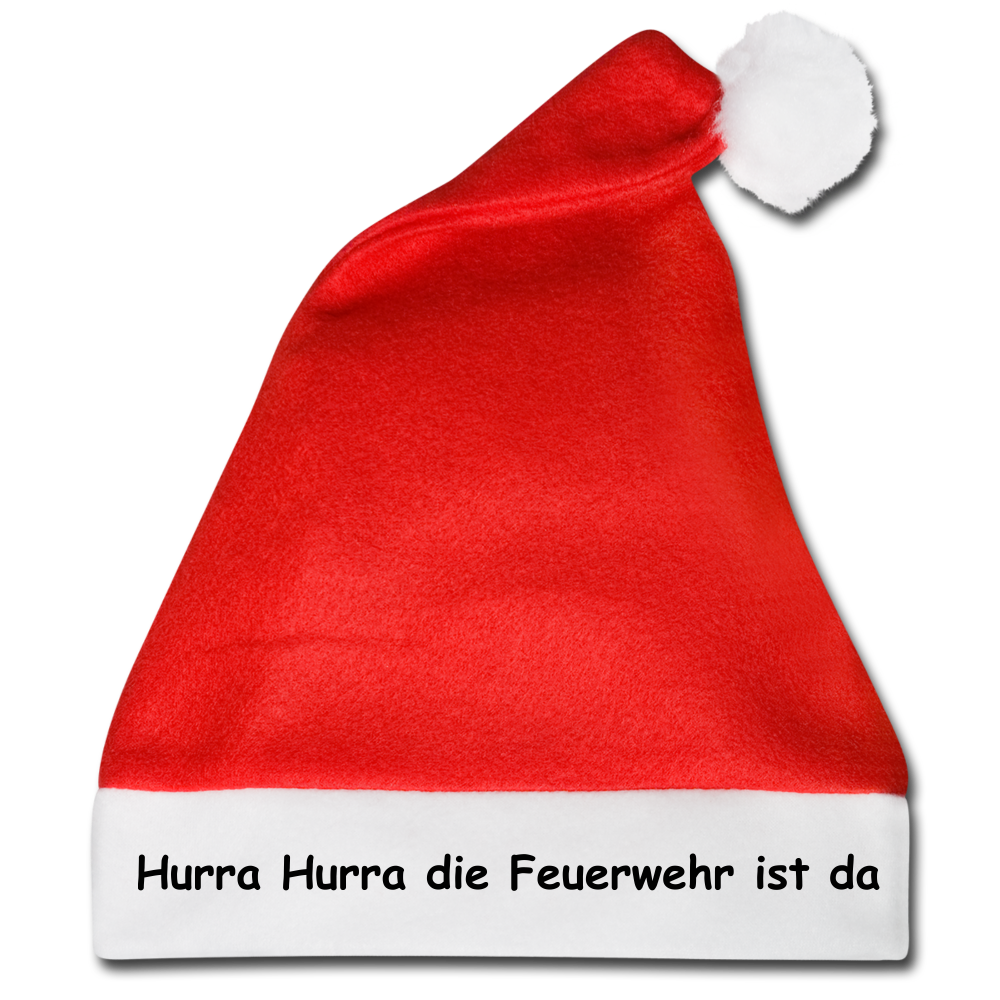 Hurra Hurra die Feuerwehr ist da - Rot