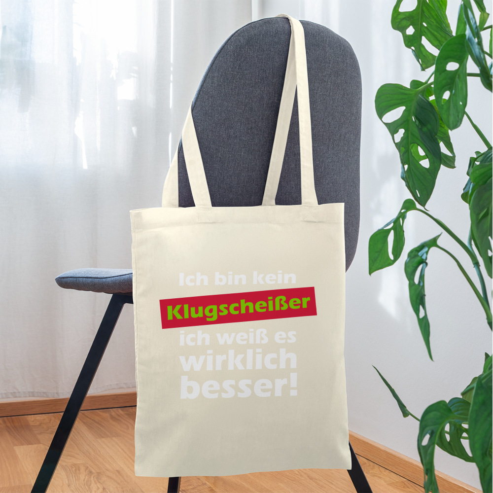 Stoffbeutel Klugscheißer 2 - Natur