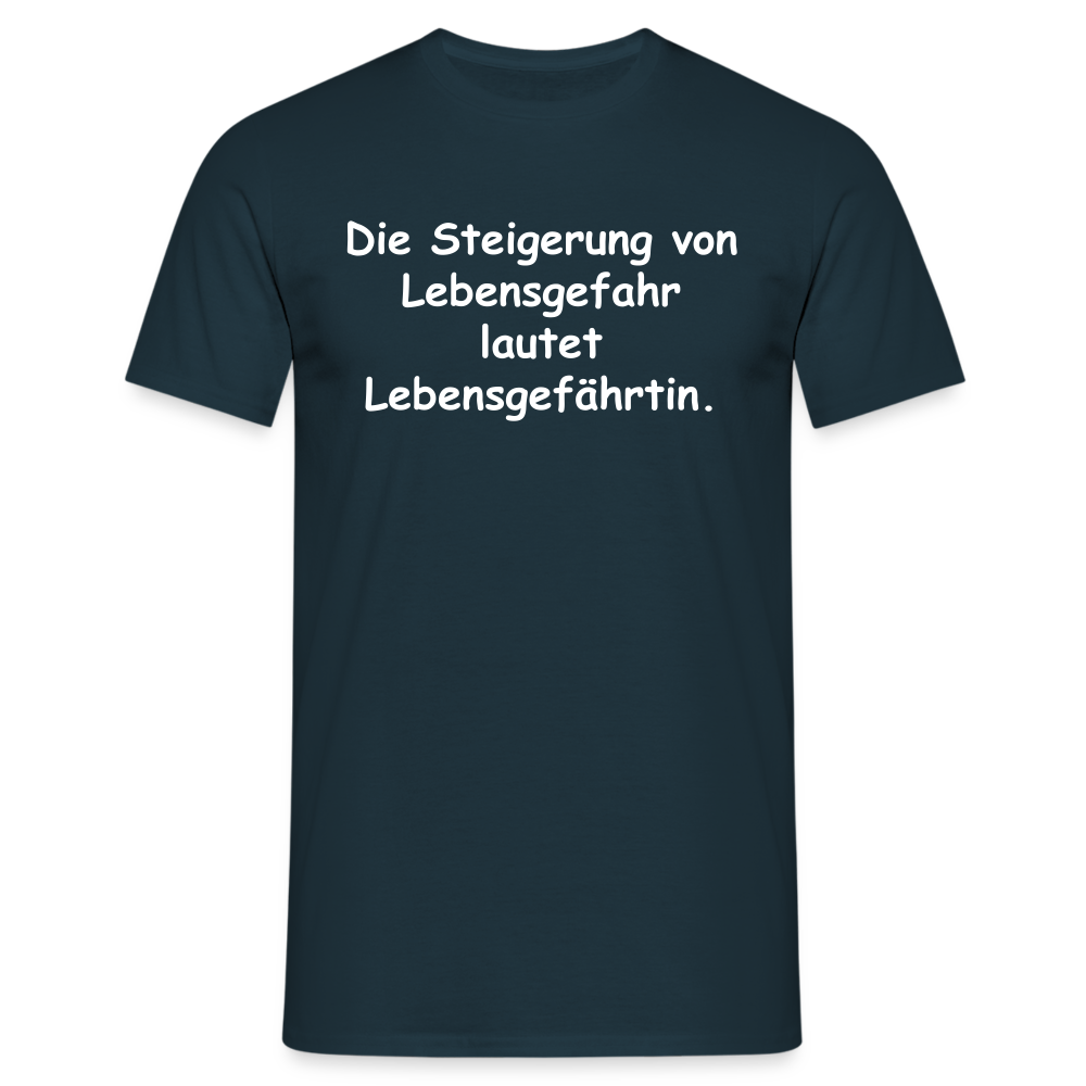 Die Steigerung von Lebensgefahr lautet Lebensgefährtin. - Navy