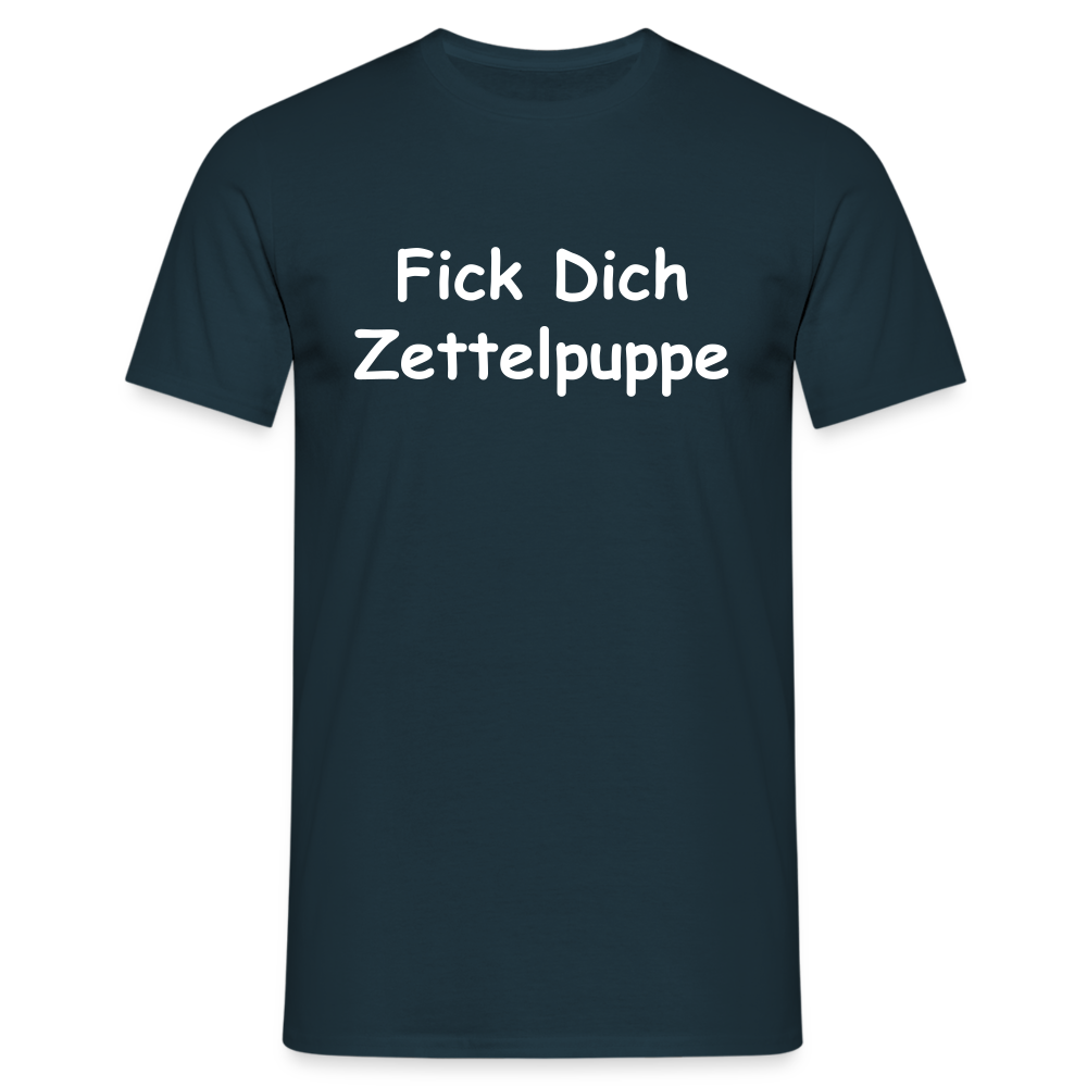 Fick Dich Zettelpuppe - Navy