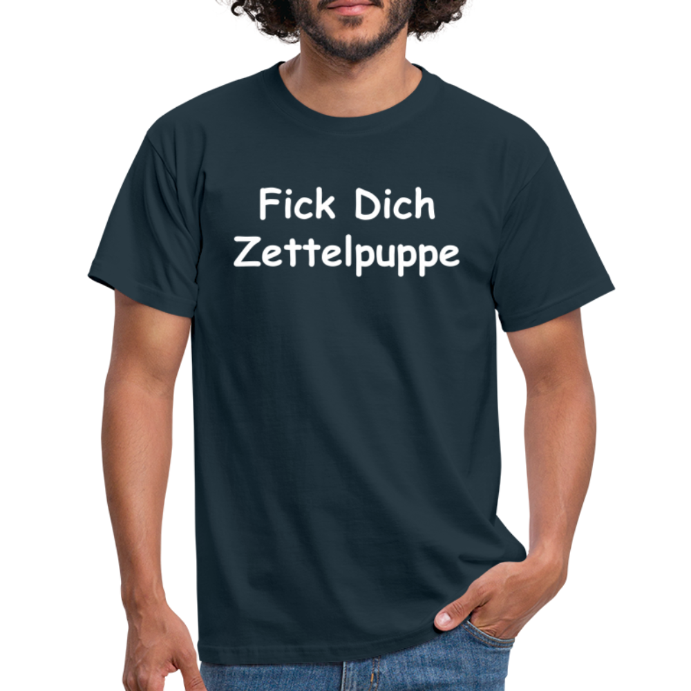 Fick Dich Zettelpuppe - Navy