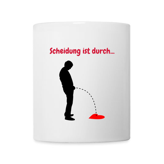 Scheidung ist durch... - weiß