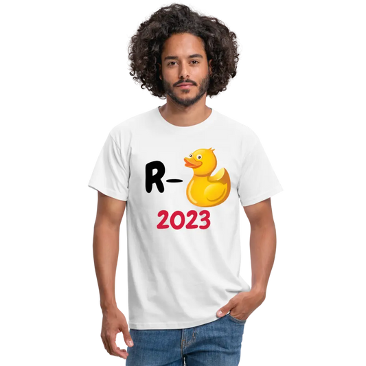 Tshirt ENDLICH R- ENTE bunt - weiß