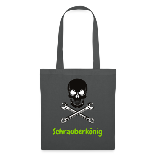 Stoffbeutel Schrauberkönig - Graphite
