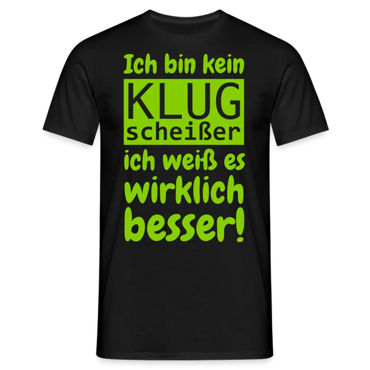 Klugscheißer 3 - Schwarz