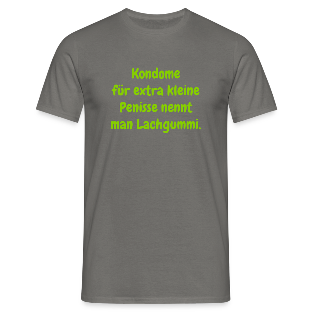 Kondome für extra kleine Penisse nennt man Lachgummi. - Graphit