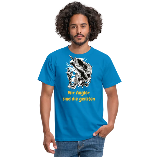 Wir Angler sind die geilsten - Royalblau