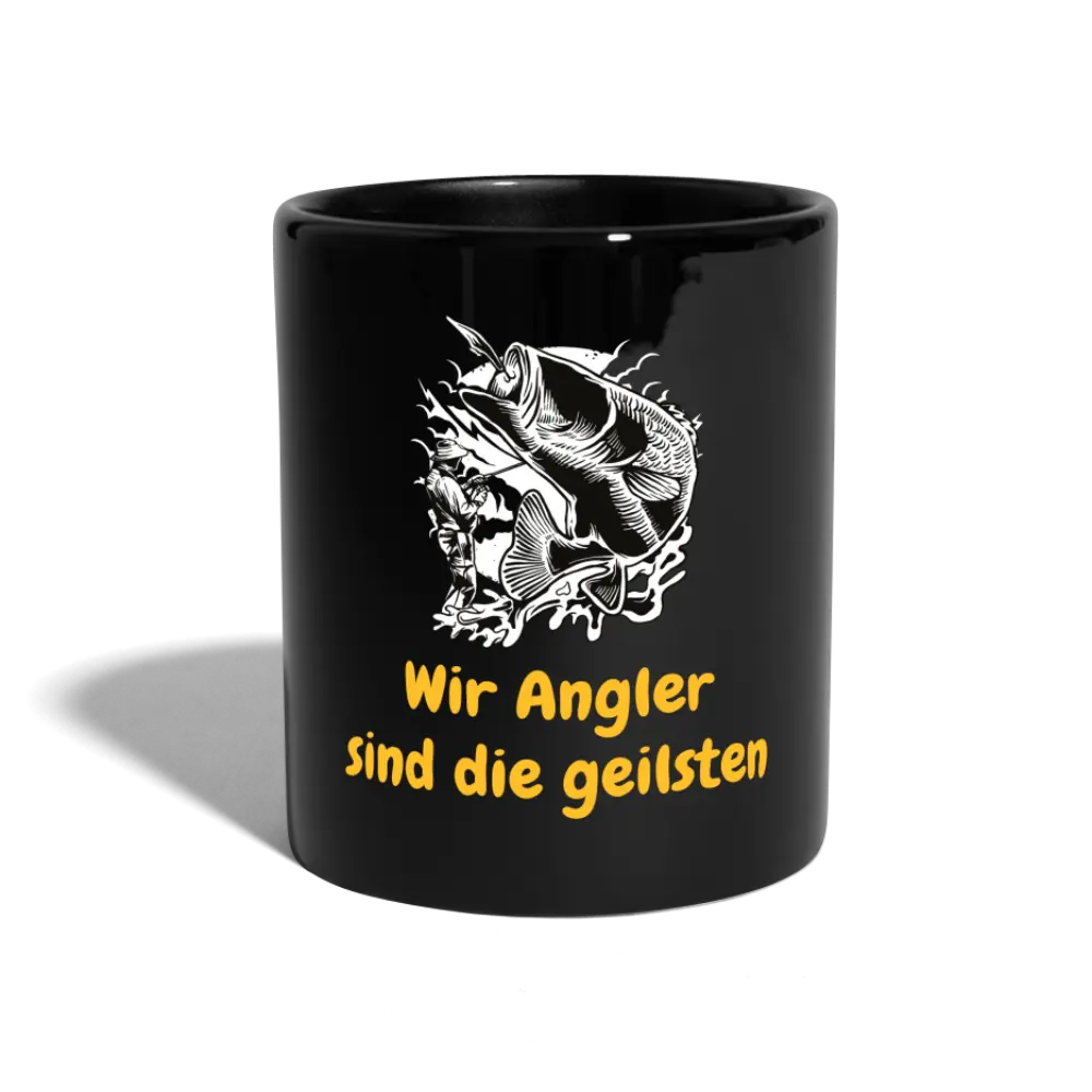 Wir Angler sind die geilsten - Schwarz