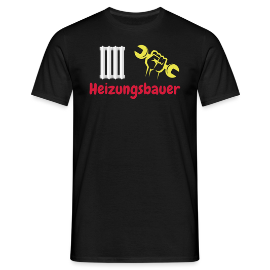 Heizungsbauer - Schwarz