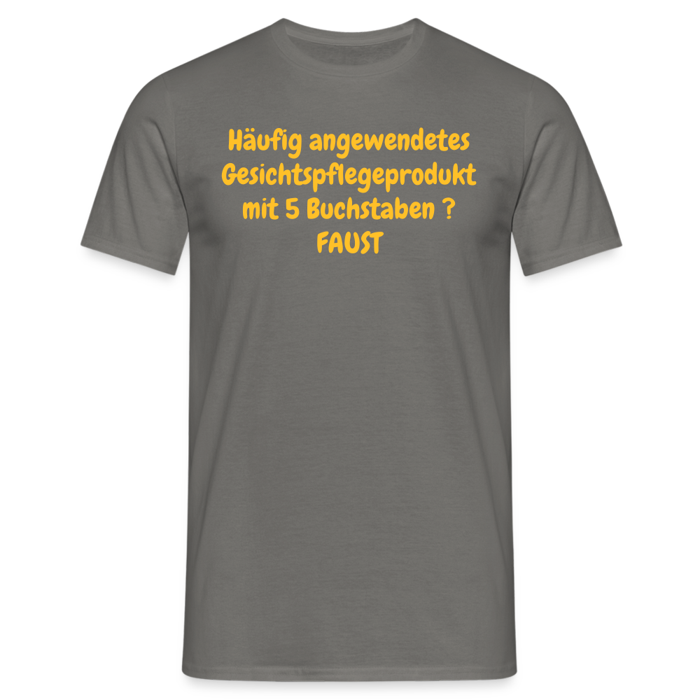 Häufig angewendetes Gesichtspflegeprodukt mit 5 Buchstaben ? FAUST - Graphit