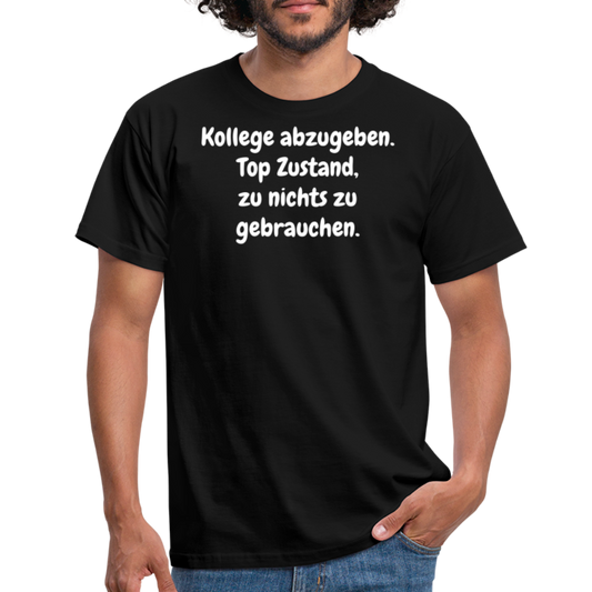 Kollege abzugeben. Top Zustand, zu nichts zu gebrauchen. - Schwarz
