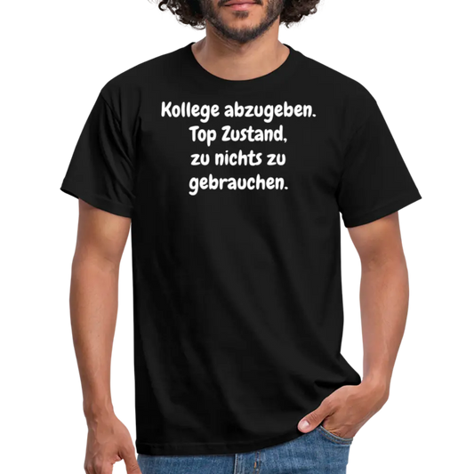 Kollege abzugeben. Top Zustand, zu nichts zu gebrauchen. - Schwarz