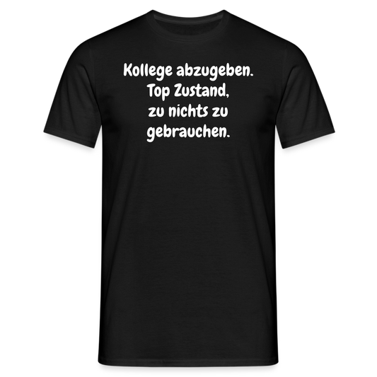Kollege abzugeben. Top Zustand, zu nichts zu gebrauchen. - Schwarz