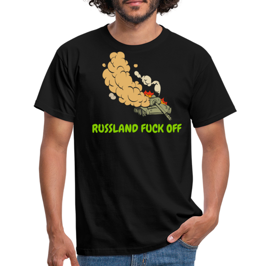 RUSSLAND FUCK OFF - Schwarz
