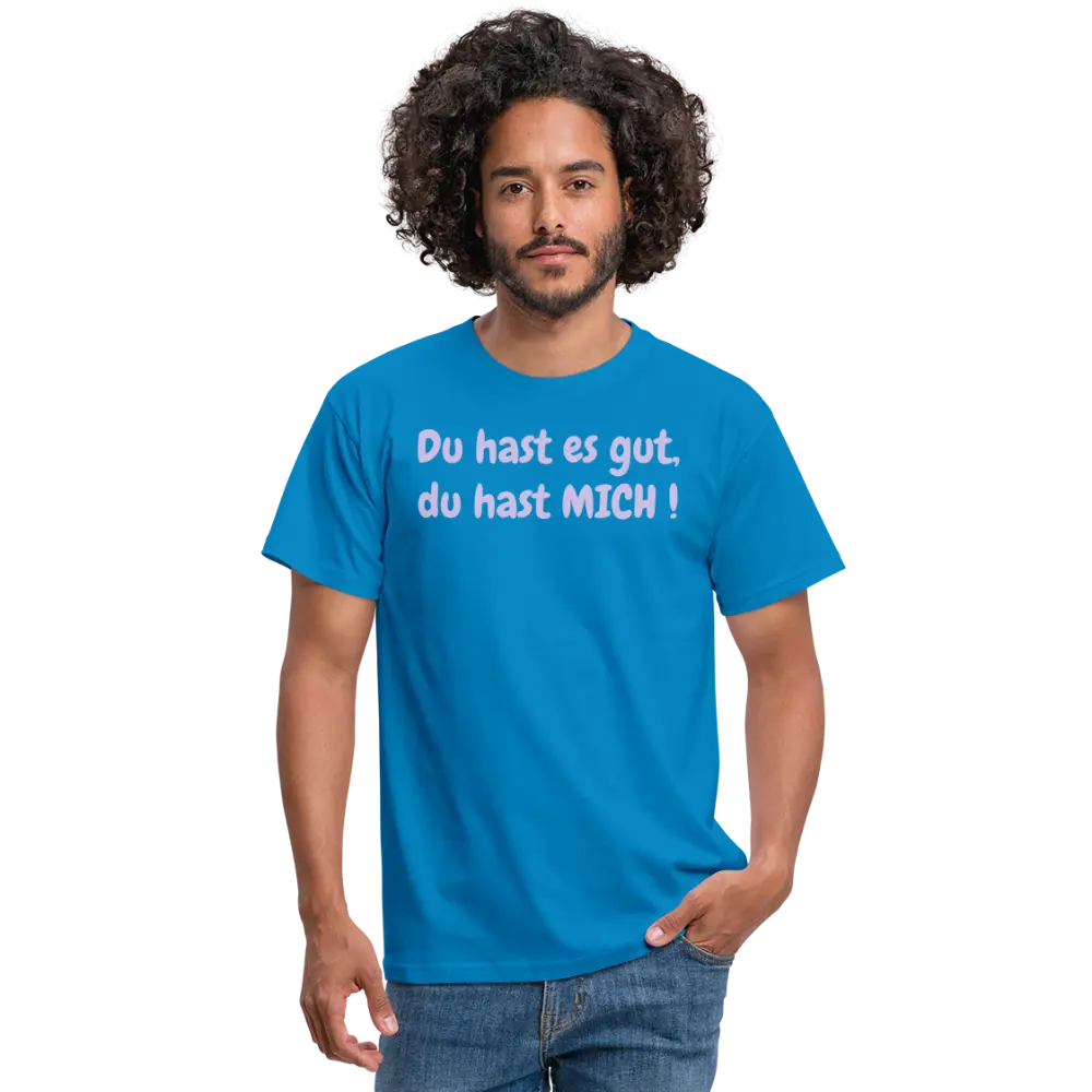 Du hast es gut, du hast MICH ! - Royalblau