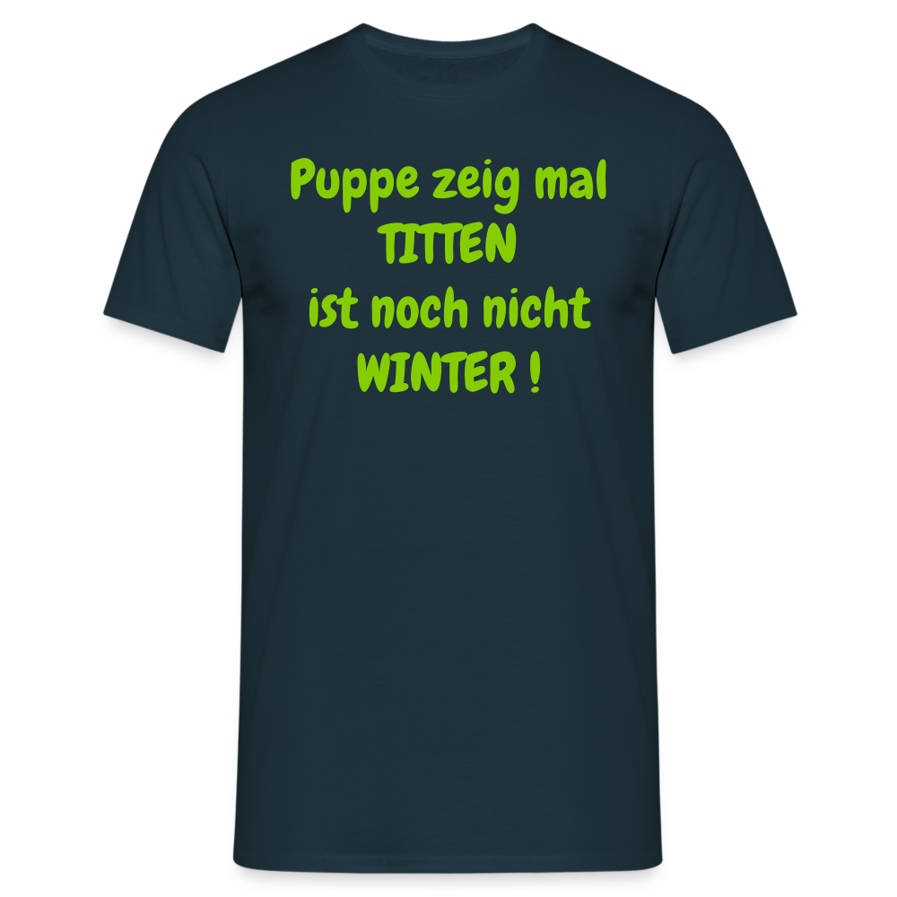 Puppe zeig mal TITTEN ist noch nicht WINTER ! - Navy
