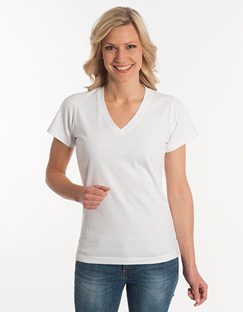 SNAP T-Shirt Flash line V-Neck Women