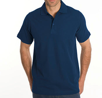 3x SNAP Polo-Shirt Star Navyblau xxxL