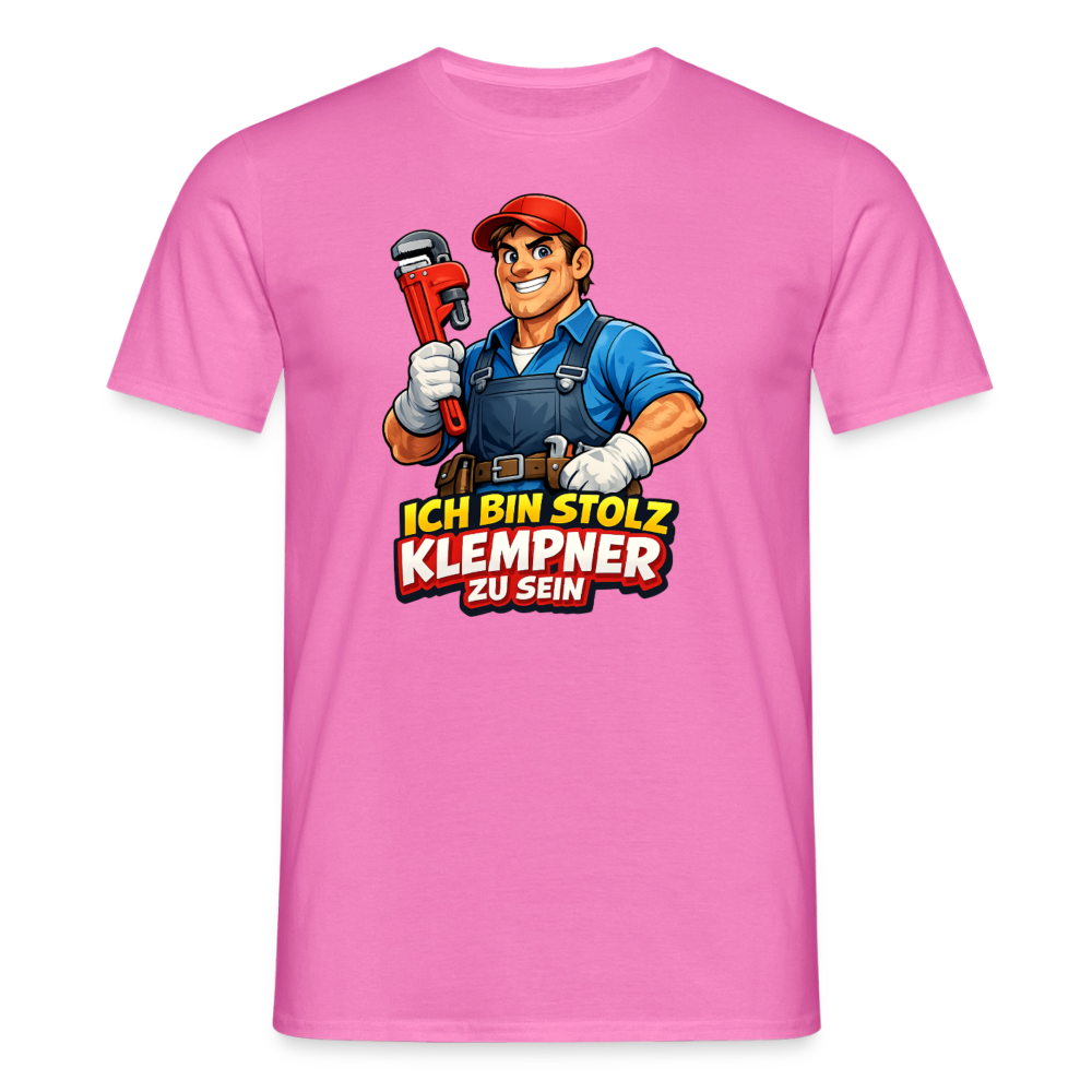 SSW2824 ICH BIN STOLZ KLEMPNER ZU SEIN - Pink