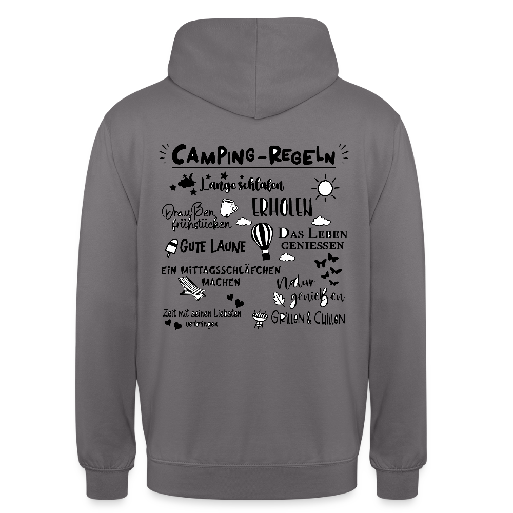 SSW2606 Camping Regeln - Mittelgrau