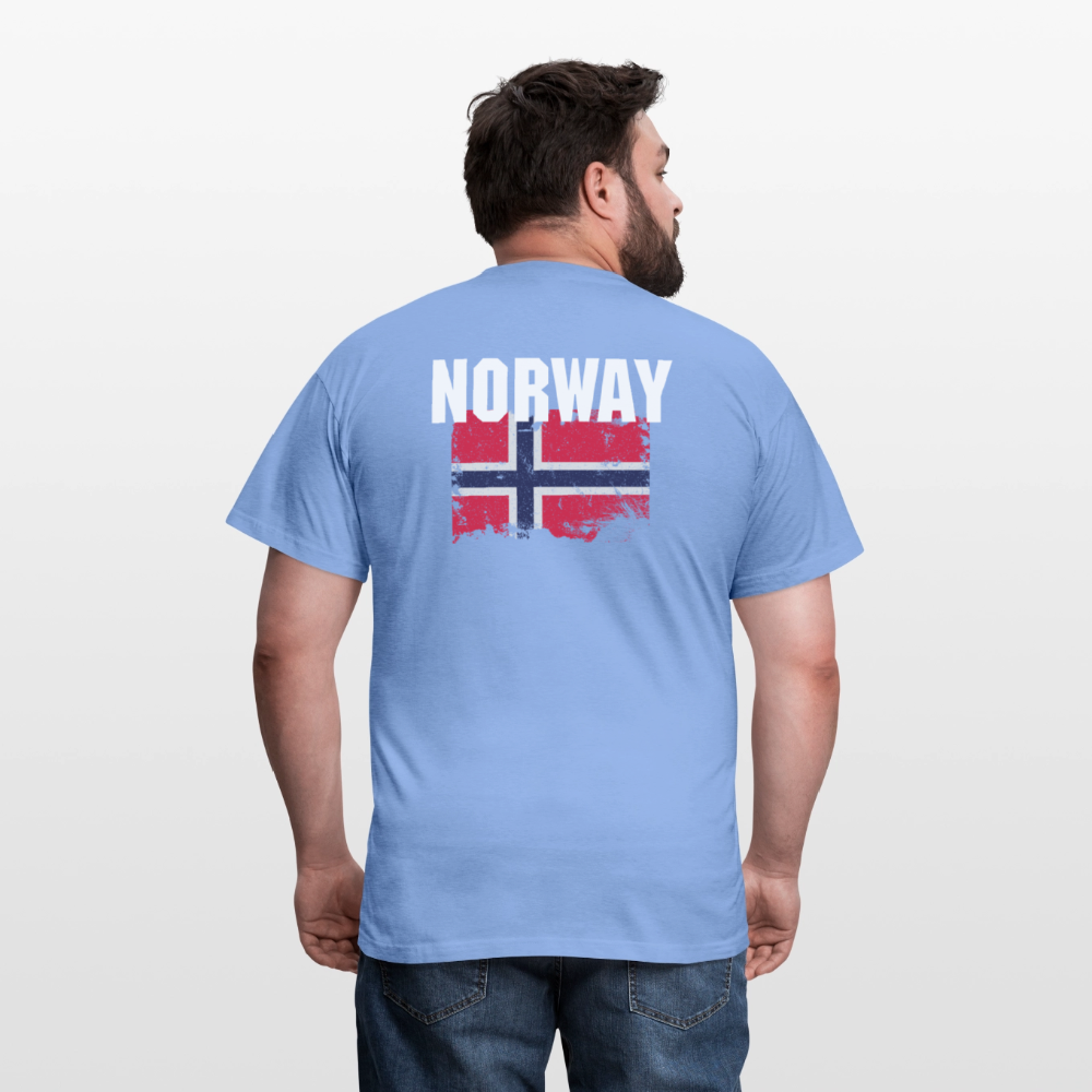 SSW2523 Flag of Norway - carolina blue