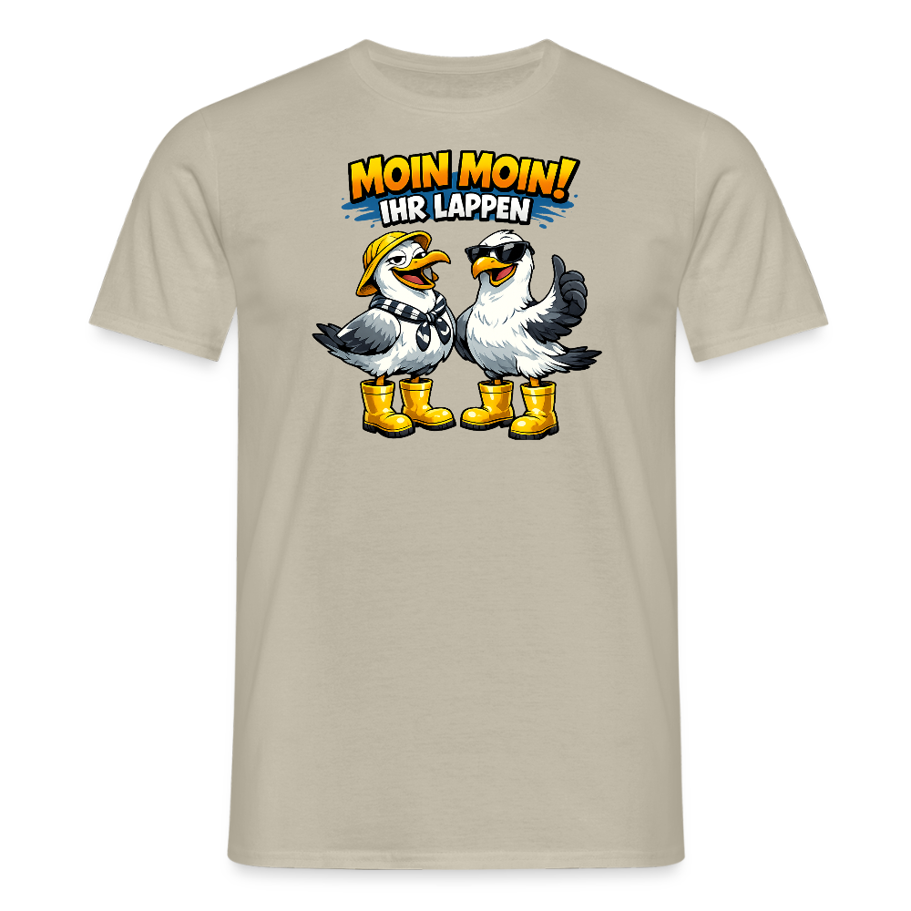 SSW2729 MOIN MOIN IHR LAPPEN - Sandbeige