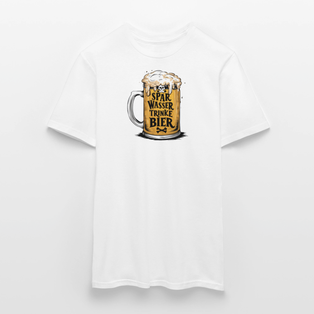 SSW2585 Spar Wasser Trinke Bier - Weiß