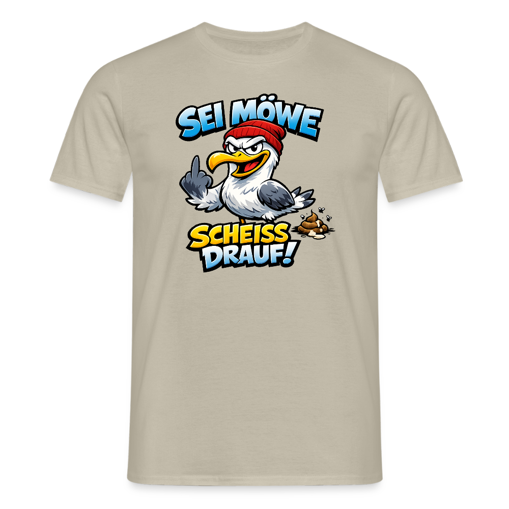 SSW2719SEI MÖWE SCHEISS DRAUF! - Sandbeige