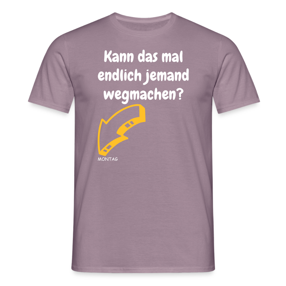 SSW2675Kann das mal endlich jemand wegmachen? - Lilagrau 