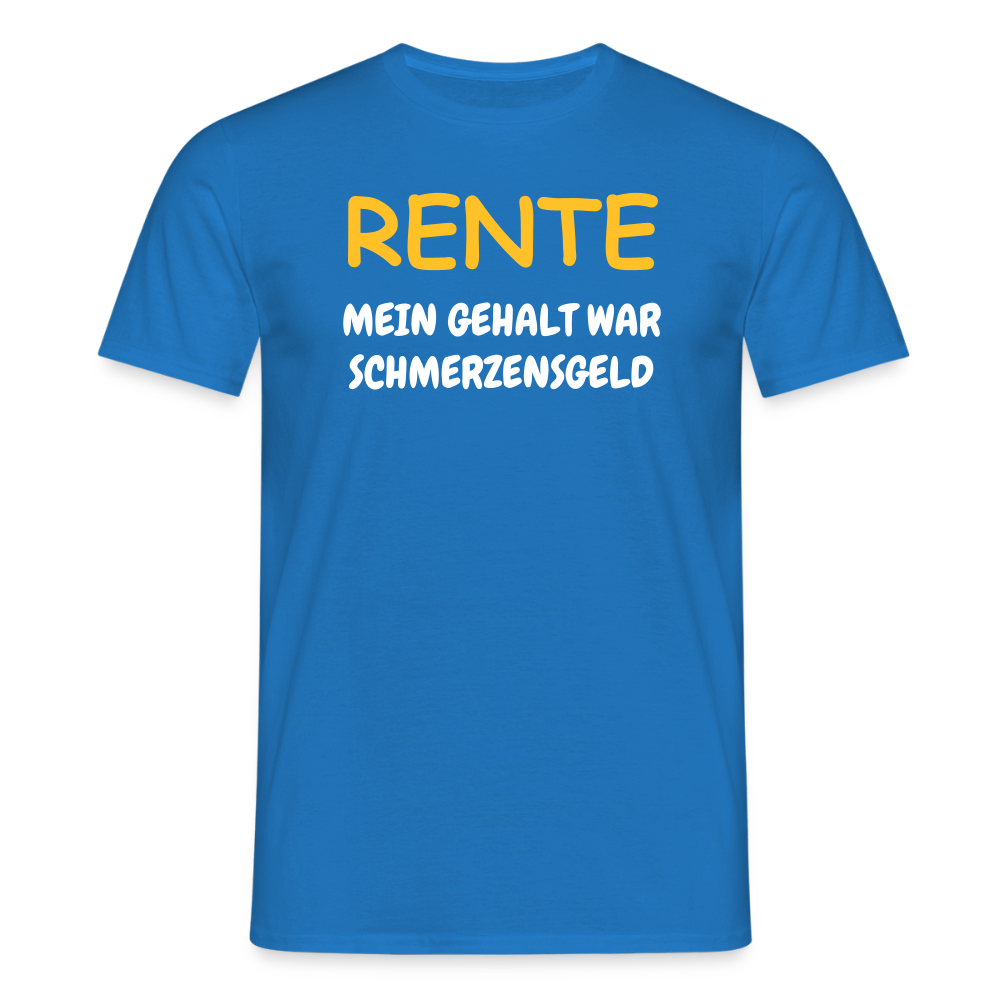 SSW2512RENTE MEIN GEHALT WAR SCHMERZENSGELD - Royalblau