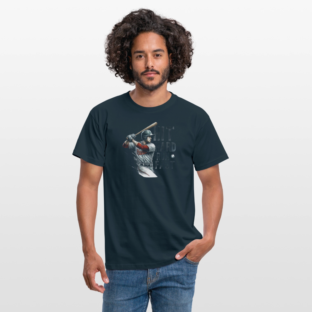 SSW2583 Baseball Hit - Navy