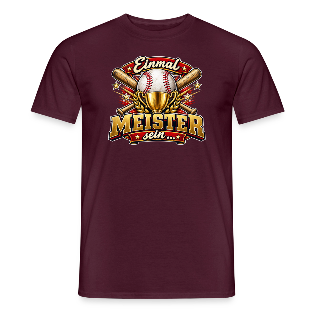SSW2936Einmal MEISTER sein im BASEBALL - Ziegelrot