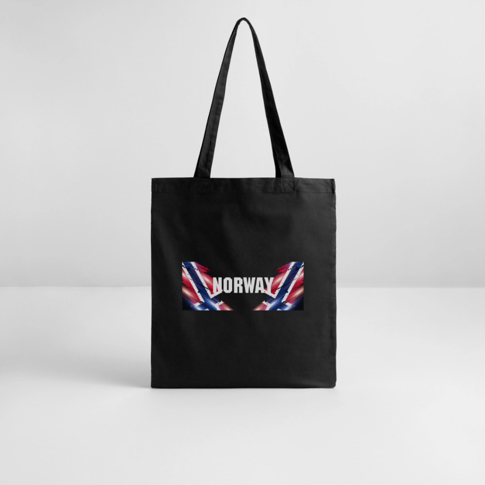 SSW2529 Stofftasche Flag of Norway - Schwarz